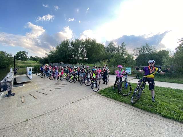 Cubs Muddy Bike Ride!
